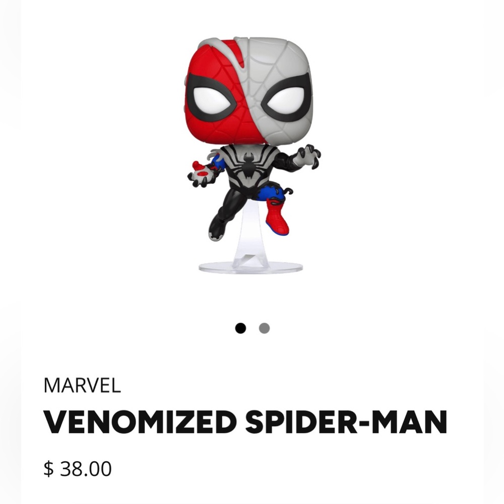 Venomized Spider-Man Funko Pop